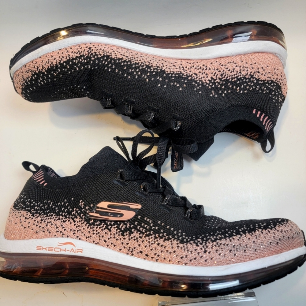 Skechers Stretch to Fit Skech Air Sneakers Pink Women's Size 8